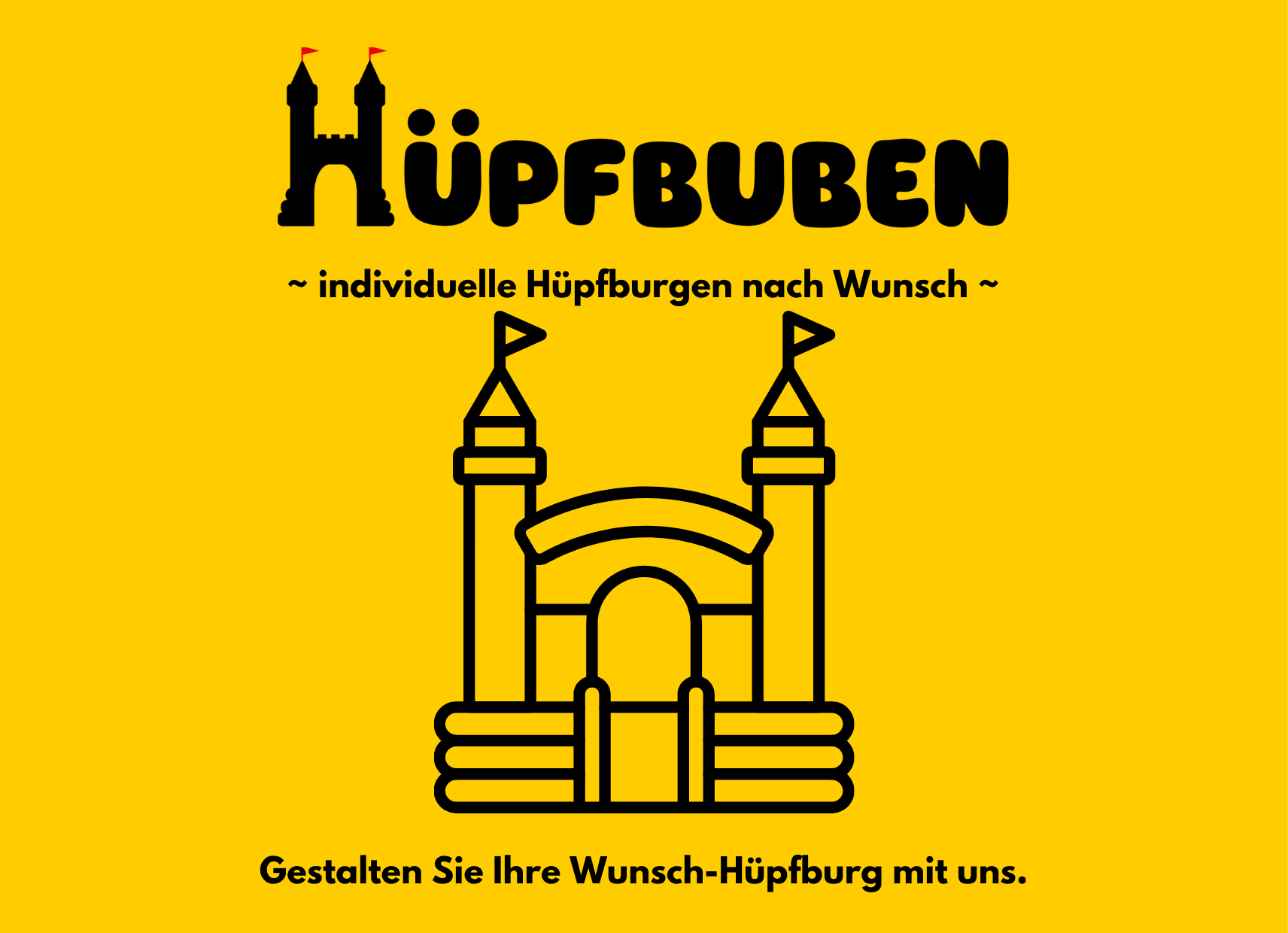 individuelle Hüpfburgen nach Wunsch anfertigen lassen